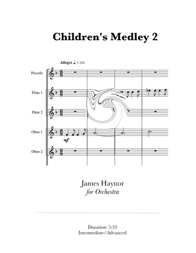 Children's Medley 2 for Orchestra (arr. James Haynor)