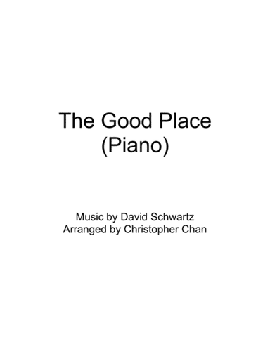 The Good Place (arr. Christopher Chan)