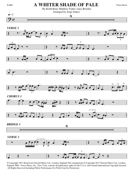 A Whiter Shade Of Pale (arr. Jorge Juárez)