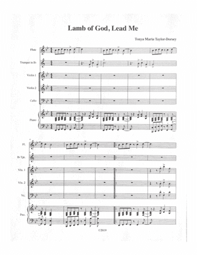 Lamb of God Lead Me (Instrumentation)