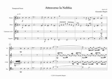 Attraverso La Nebbia (SCORE)