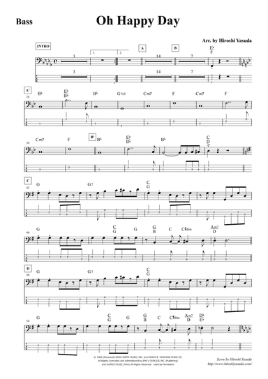 Oh Happy Day (arr. Hiroshi Yasuda)