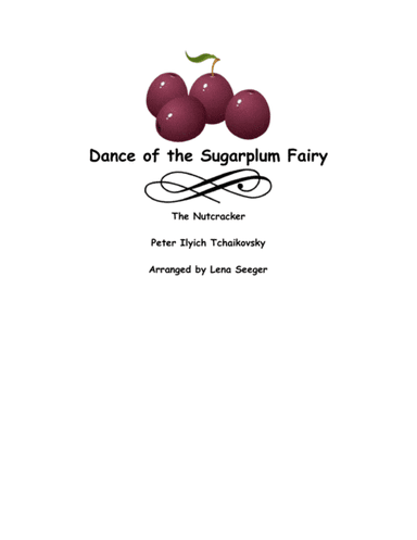 Dance of the Sugarplum Fairy (three violins and cello) (arr. Lena Seeger)