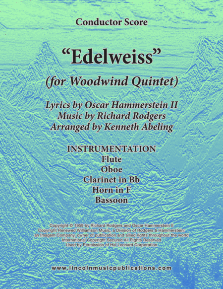 Edelweiss (arr. Kenneth Abeling)
