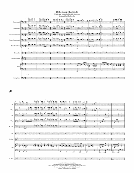 Bohemian Rhapsody (arr. Mark Aubel)