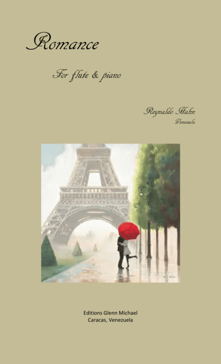 Hahn Romance for Flute & Piano (arr. Glenn Michael)