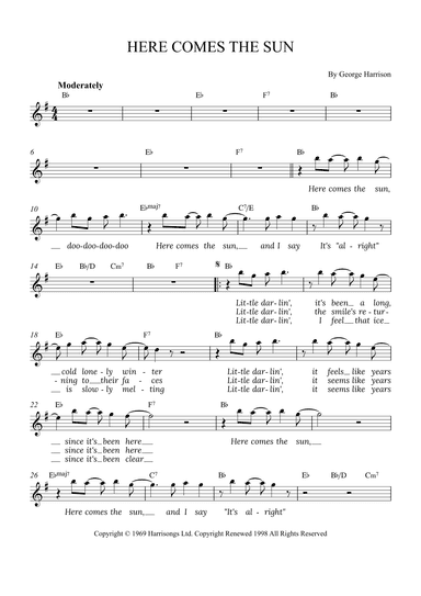 Here Comes The Sun (arr. Alex Nunes Rodrigues)