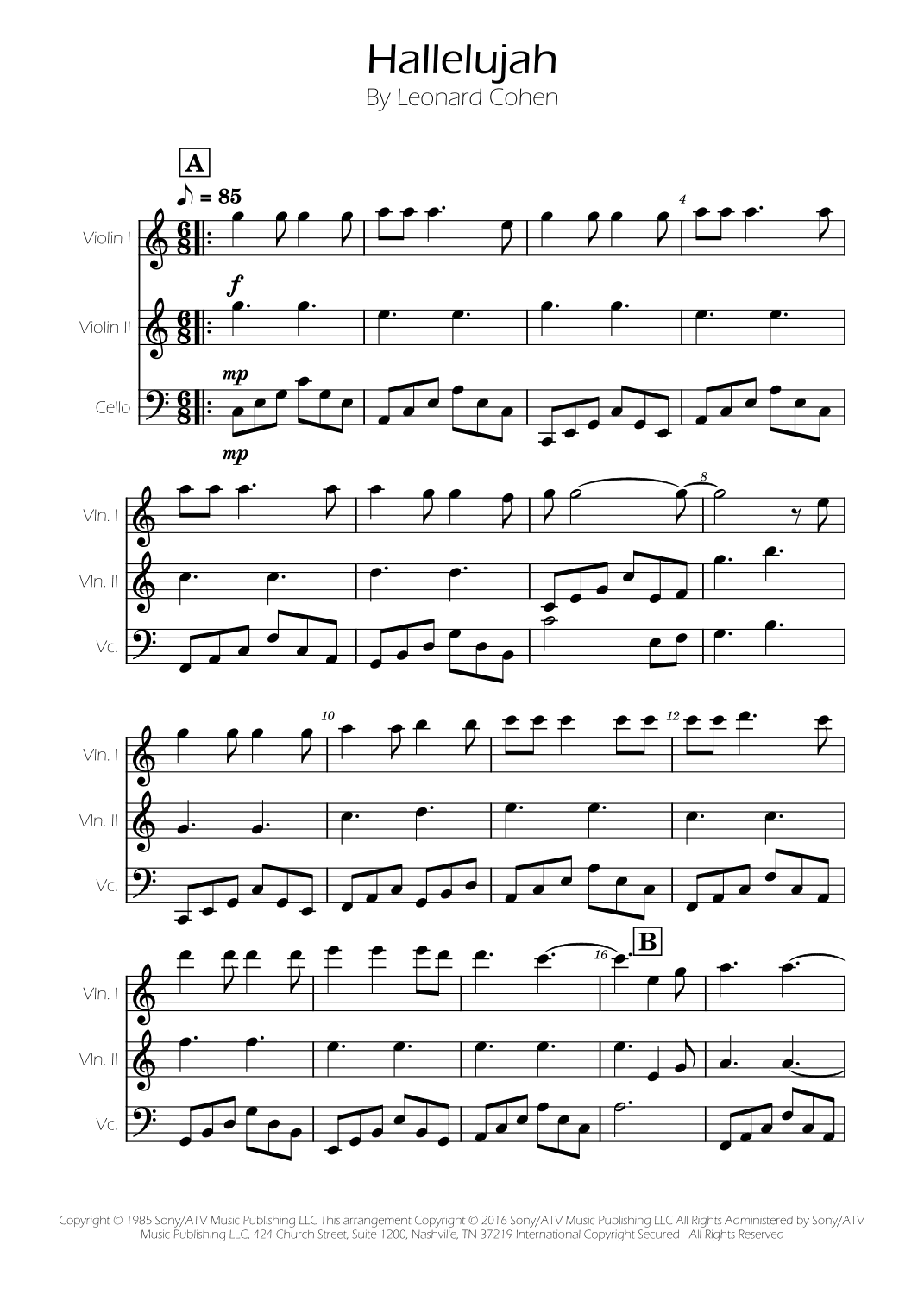 Hallelujah (arr. Ygor Nunes)