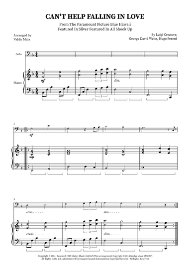 Can't Help Falling In Love (arr. Valdir Maia)
