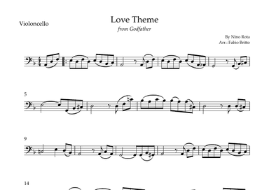 The Godfather (love Theme) (arr. Fabio Britto)