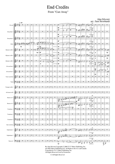 Cast Away End Credits (arr. Sam Stroobandt)