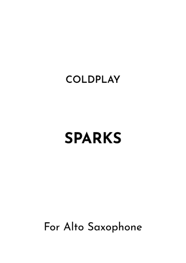 Sparks (arr. Jireh J.)