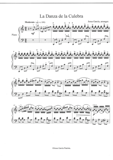 La Culebra (The serpent) (arr. Jesus Garcia)