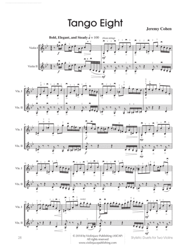 Tango Eight (violin duet)