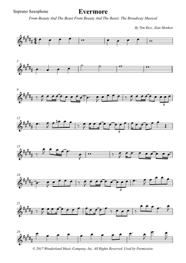 Evermore (arr. Wesley S. SIlva)