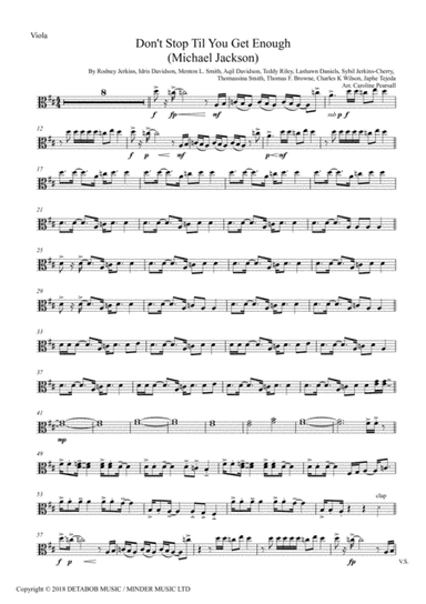 Don't Stop Til You Get Enough (arr. Caroline Pearsall)