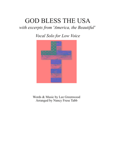 God Bless The U.s.a. (arr. Nancy Frese Tabb)
