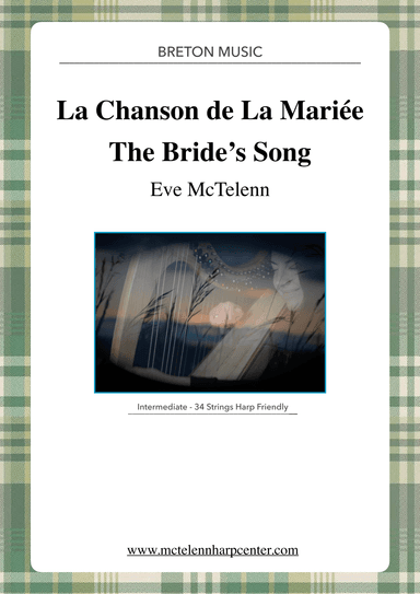 The Bride's Song - La Chanson de la Mariée - intermediate & 34 String Harp | McTelenn Harp Center (arr. Eve McTelenn)