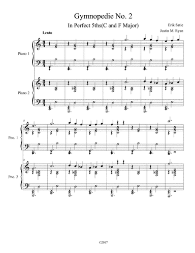 Gymnopedie No. 2 (arr. Justin M. Ryan)