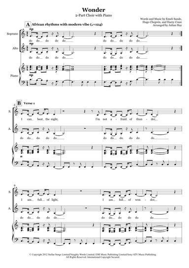 Wonder (arr. Julian Hay)