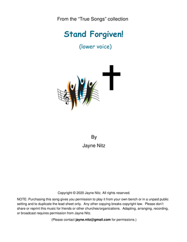 Stand Forgiven! (low voice)