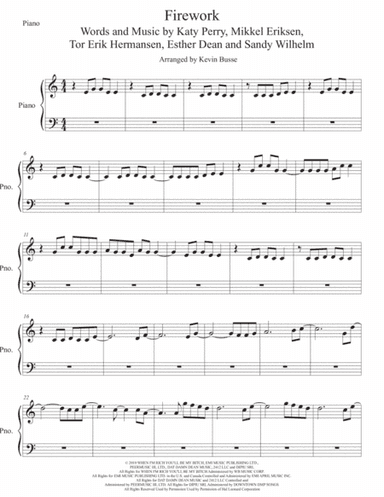 Firework (arr. Kevin Busse)