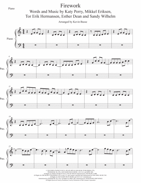 Firework (arr. Kevin Busse)