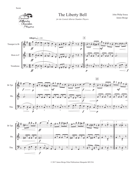 The Liberty Bell (arr. James Bicigo)