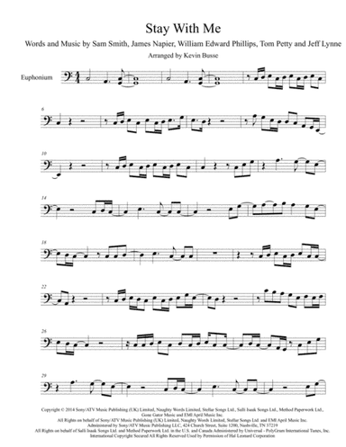 Stay With Me (arr. Kevin Busse)