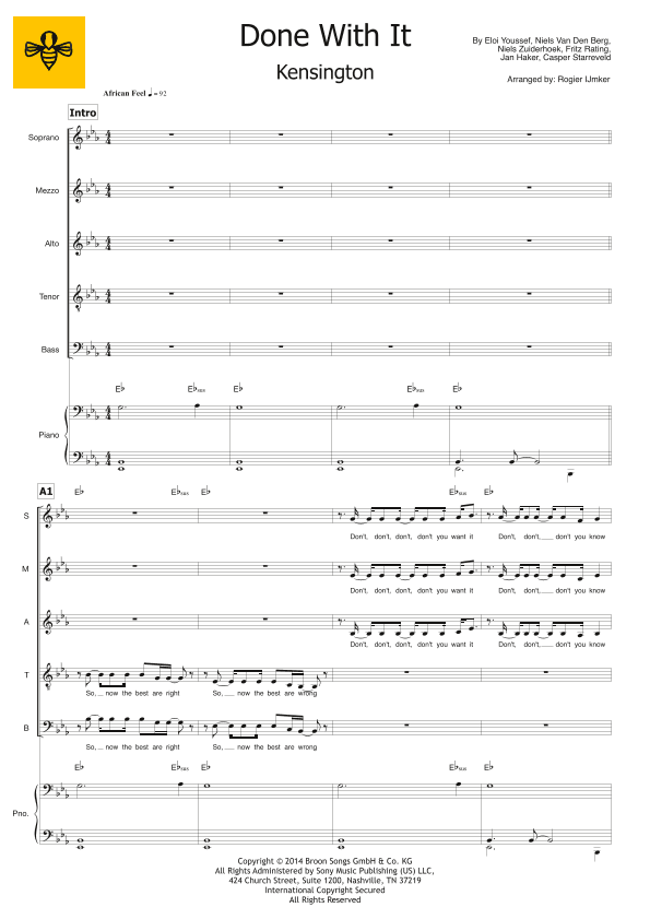 Done With It (arr. Rogier Ijmker)