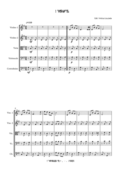 Jingle Bells - Strings Orchestra (arr. Vinícius Louzada)
