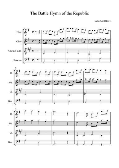 The Battle Hymn of the Republic (arr. Alex Nunes Rodrigues)