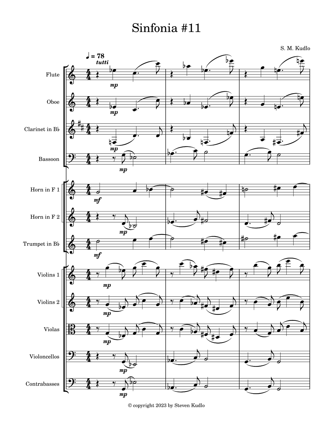 Sinfonia #11