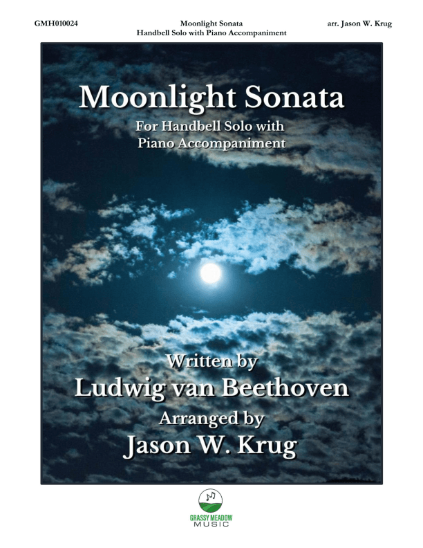 Moonlight Sonata (for handbell solo with piano accompaniment) (arr. Jason W. Krug)