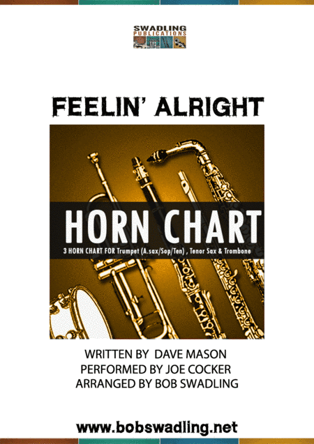 Feelin' Alright (arr. Bob Swadling)
