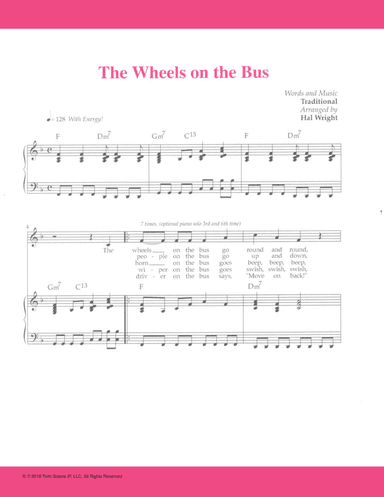 The Wheels on the Bus (arr. Hal Wright)