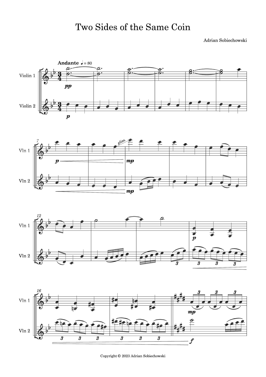 Two Sides of the Same Coin