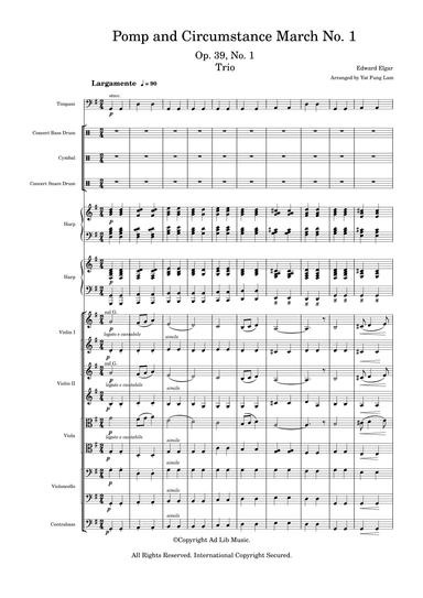 Pomp and Circumstance March No.1 (arr. Charles Lam)