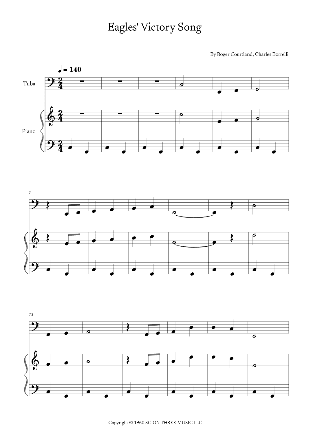Eagles' Victory Song (arr. Marcony Carvalho)
