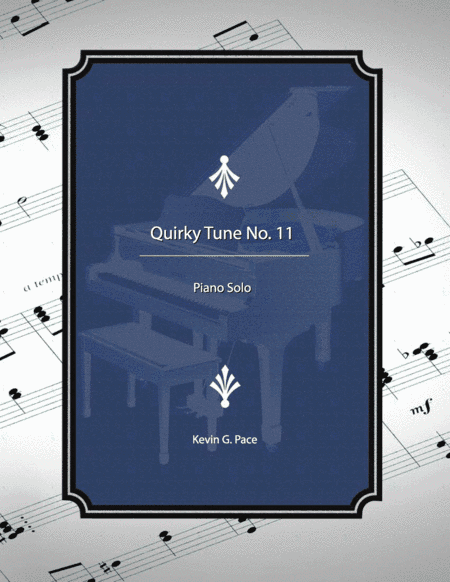 Quirky Tune No. 11, piano solo