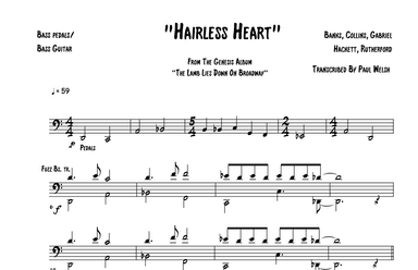 Hairless Heart (arr. P Welsh)