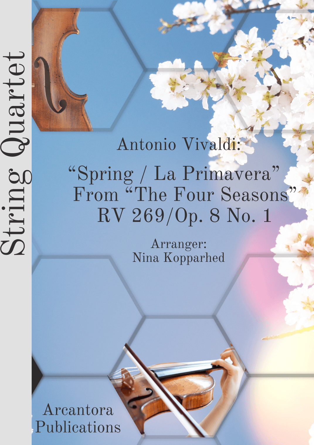 Vivaldi: Spring (complete) for string quartet (arr. Nina Kopparhed)