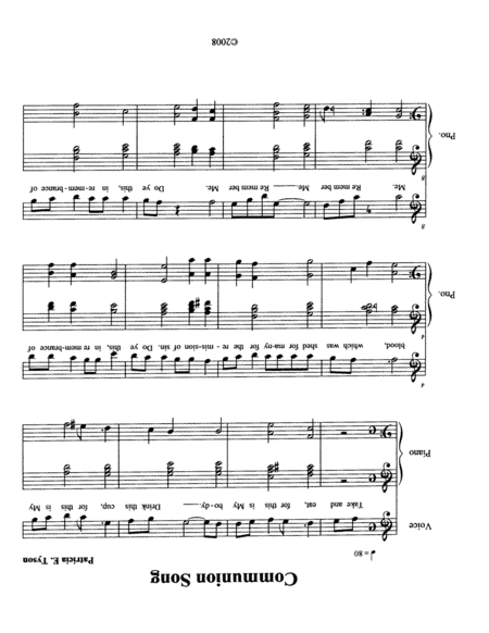 Communion Song