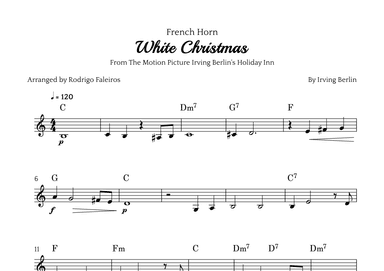 White Christmas (arr. Rodrigo Faleiros)