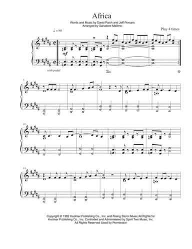 Africa (arr. Salvatore Mallimo)