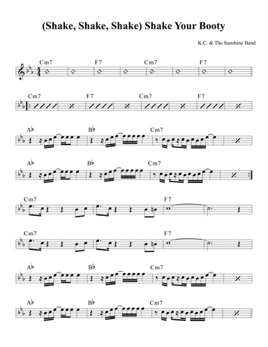 Shake Your Booty (arr. David M Fagnant)