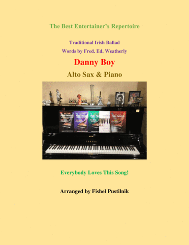 "Danny Boy"-Piano Background for Alto Sax and Piano (arr. Fishel Pustilnik)