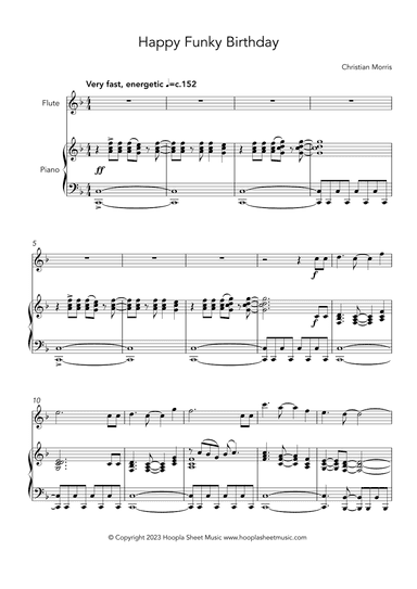 Happy Funky Birthday (arr. Christian Morris)
