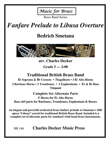 Fanfare Prelude to Libusa Overture for Brass Band (arr. Charles Decker)