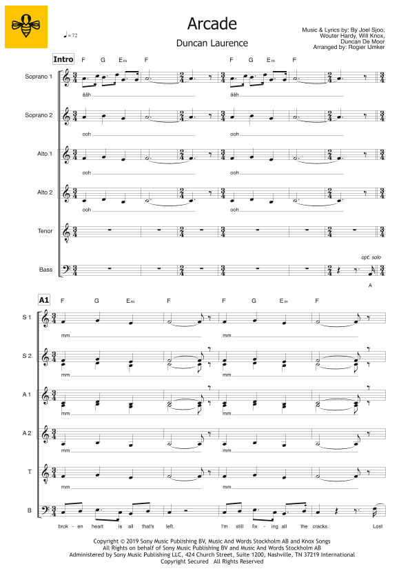 Arcade (arr. Rogier Ijmker)